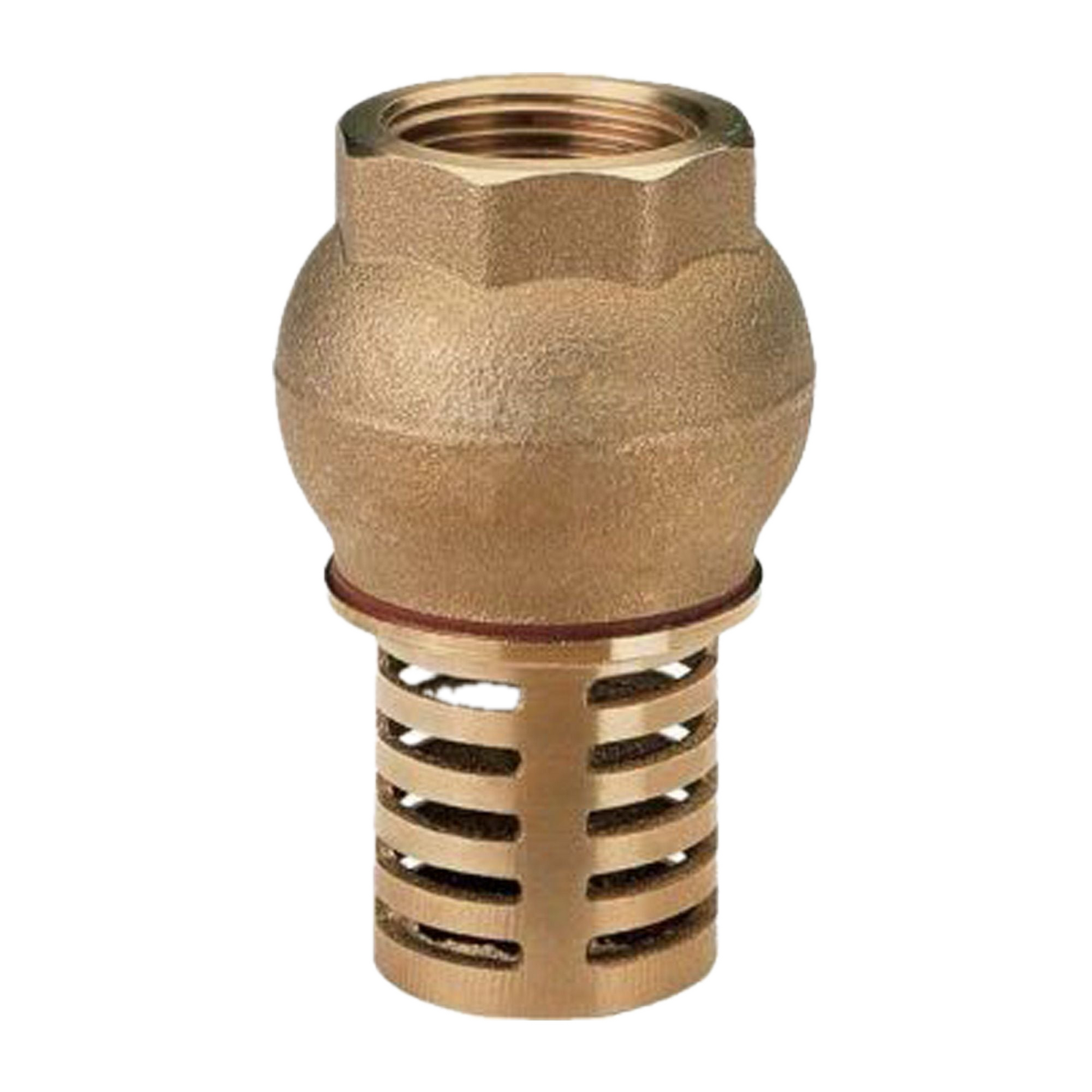 Indesiho Pro Brass Cast Siphon 1 1-2 Inch with threaded top and slotted base for fluid control