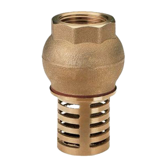 Indesiho Pro Brass Cast Siphon 1 1-2 Inch with threaded top and slotted base for fluid control