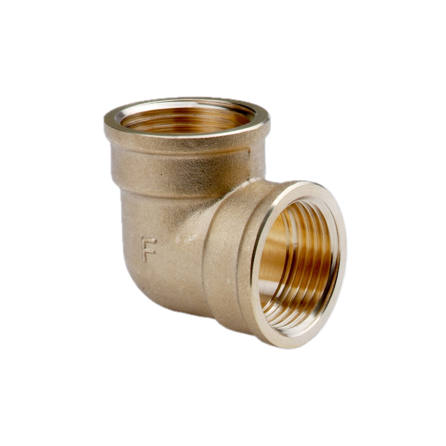 Indesiho Pro Brass Elbow 90 degrees X 1-2 Inch plumbing fitting for bathroom pipes