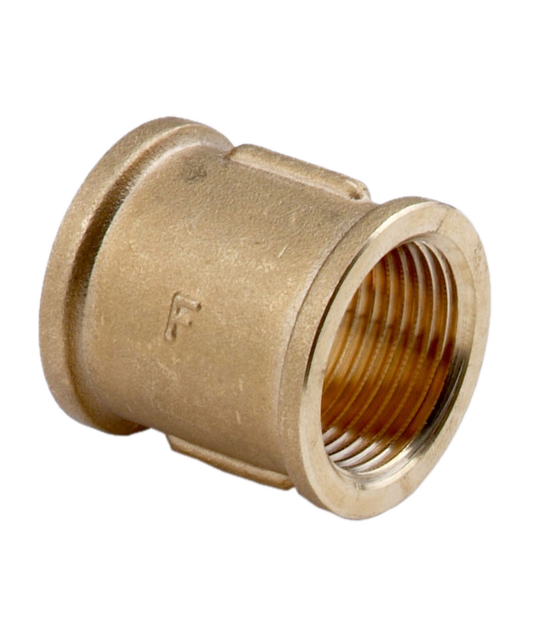 Indesiho Pro brass socket 1-2 inch with threaded interior for bathroom plumbing connections