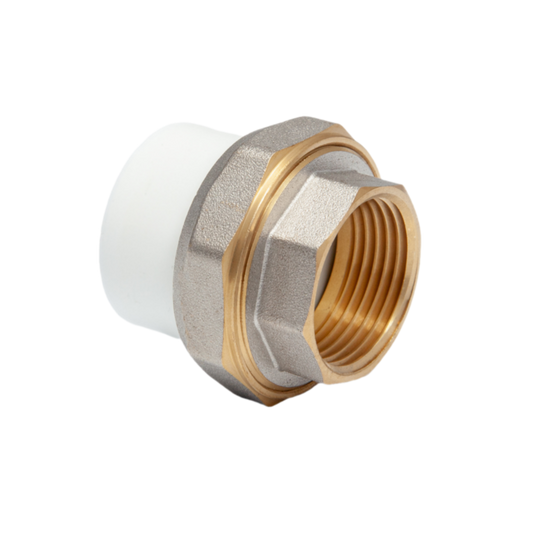 Ppr dutch plug with internal brass thread 32x1 inch for bathroom plumbing by Indesiho Pro