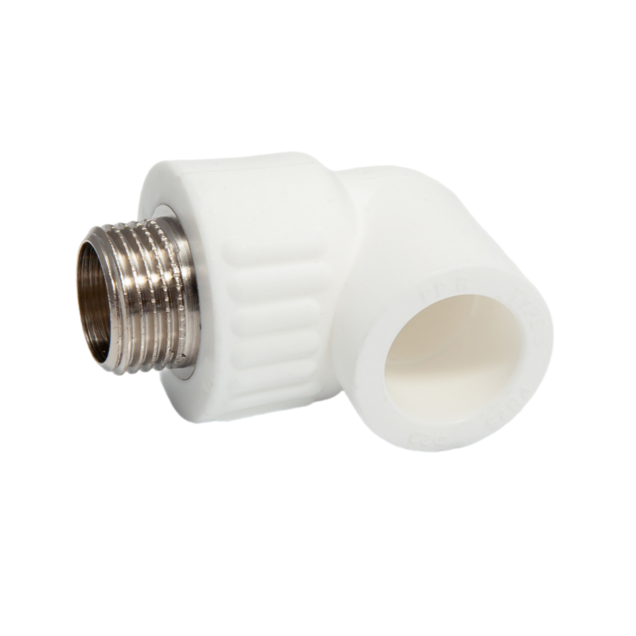 PPR elbow with external brass thread 32x1 inch white plumbing connector for bathroom use