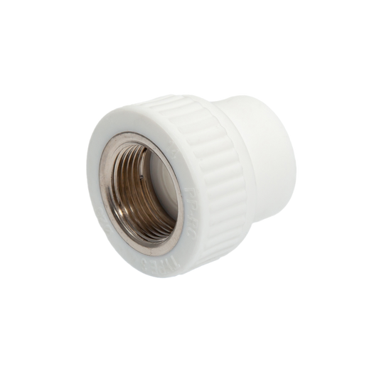 Indesiho Pro PPR socket with internal brass thread 20x1-2 inch for bathroom plumbing connections