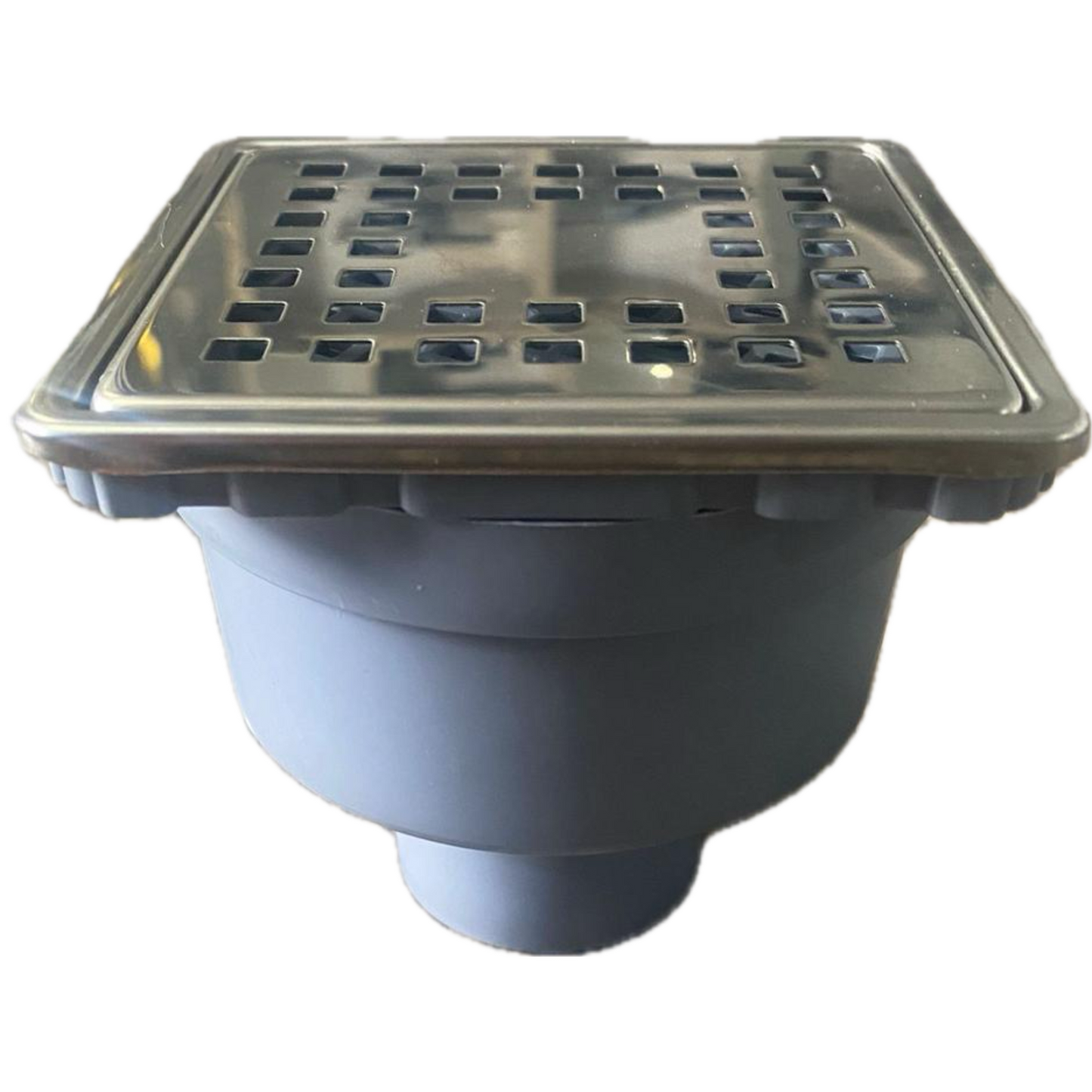 Indesiho stainless steel floor drain 15x15cm with durable design for bathroom drainage